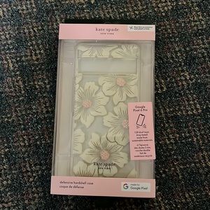 kate spade new york Defensive Hardshell Case for Google Pixel 6 Pro Hollyhock